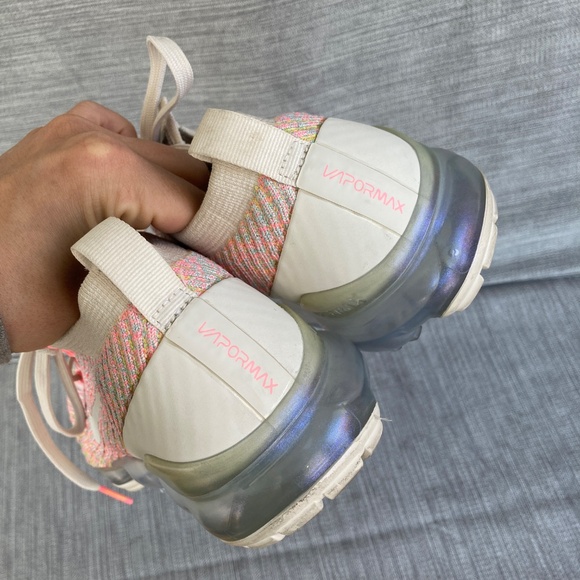 Nike Air VaporMax Flyknit 3 Sunset Pulse Women’s 8 - Picture 3 of 6